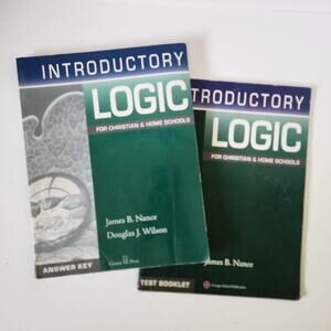 Introductory Logic Nance Canon Press Logos School Test Booklet Answer Key Home